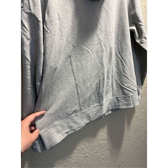 Tommy Hilfiger Grey Snap Button Up Woman’s Hoodie Size 1X -Flaw On Sleeve - Picture 13 of 16